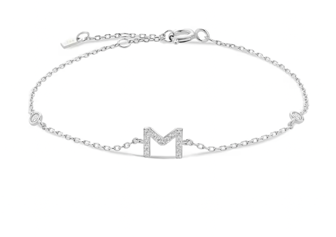 Bracelet - Lettre doré