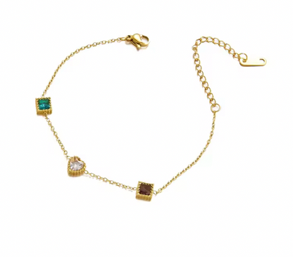 Bracelet - Coeur Doré