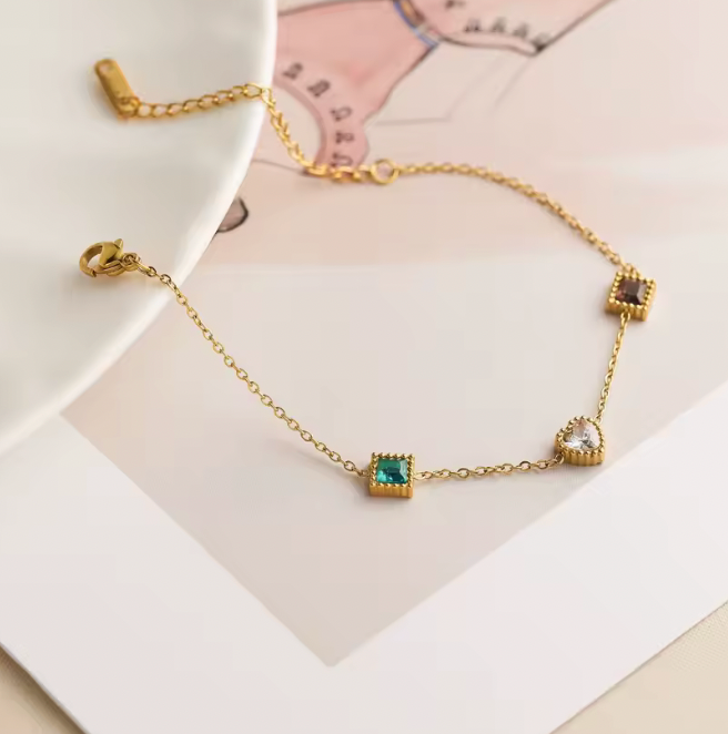 Bracelet - Coeur Doré