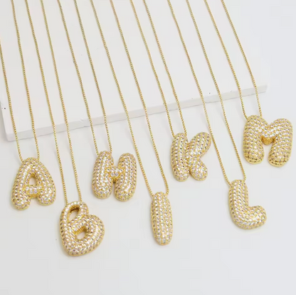 Collier - Lettre Pur Cristal