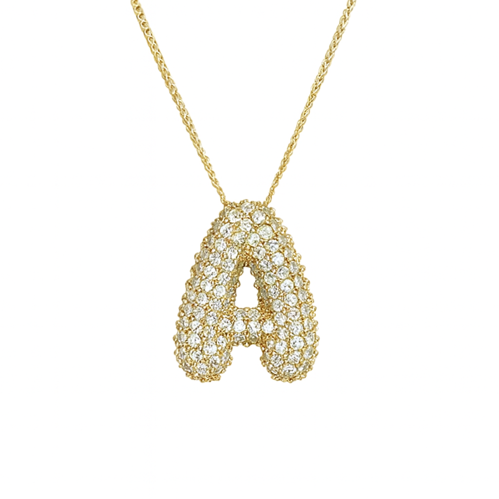 Collier - Lettre Pur Cristal